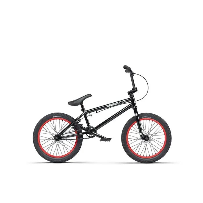Radio Saiko BMX 20‘‘ Black/Red, 18‘‘