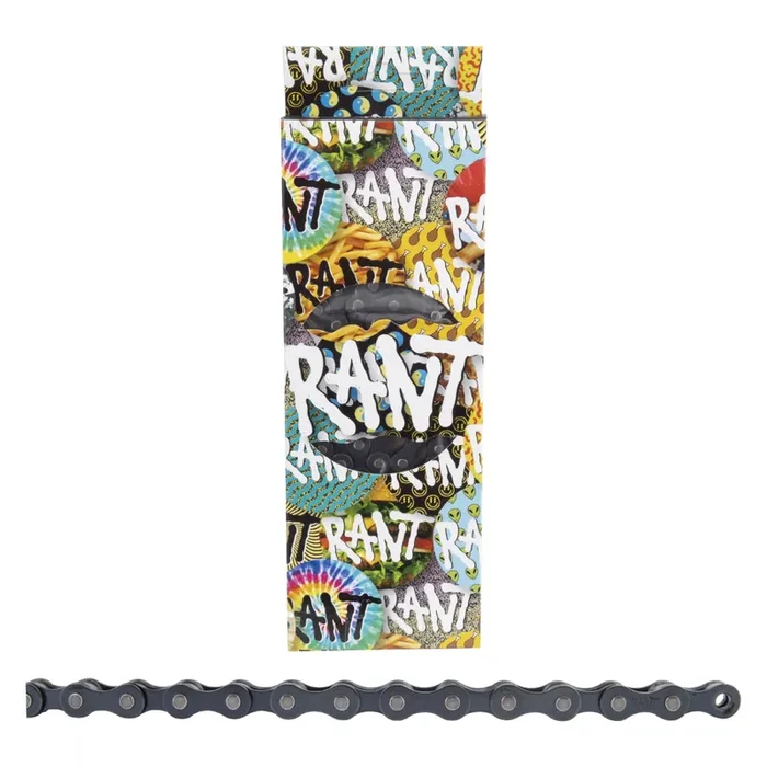 Rant MAX 410 Single Speed 90 Links 1/2×1/8 Black Steel