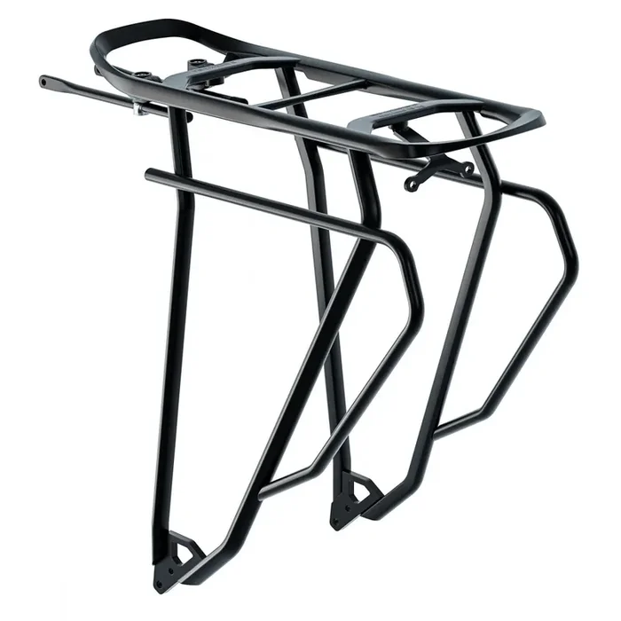 Rear Bike Rack Racktime Boostit Tour 2.0 Eyelet 29in Black