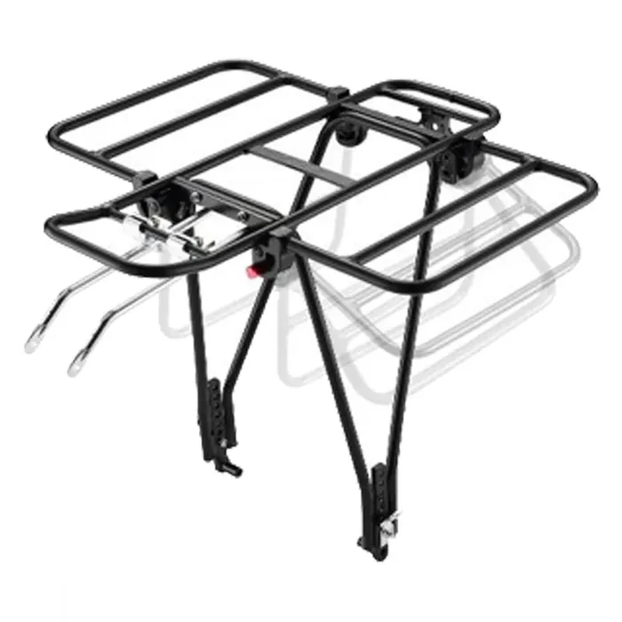 Rear Bike Rack Sunlite Flip-Top Eyelet 26in thru 29in Black