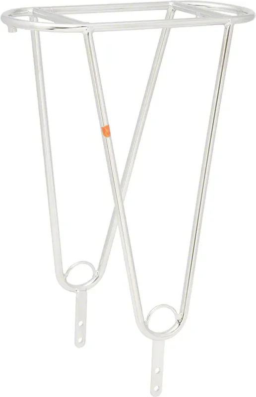 Rear Bike Rack Velo Orange Constructeur Polished Stainless Steel