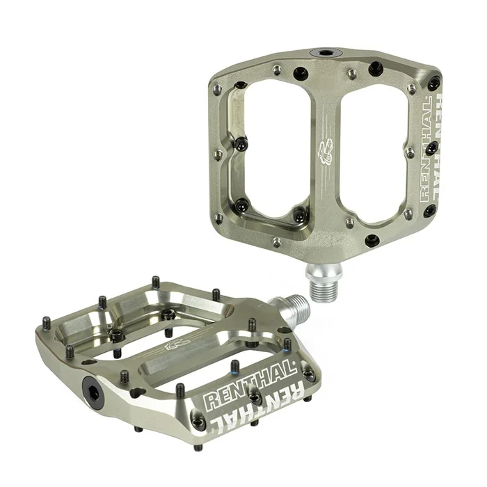 Renthal Revo-F Pedals – Platform 9/16″ Gold 100 x 104mm