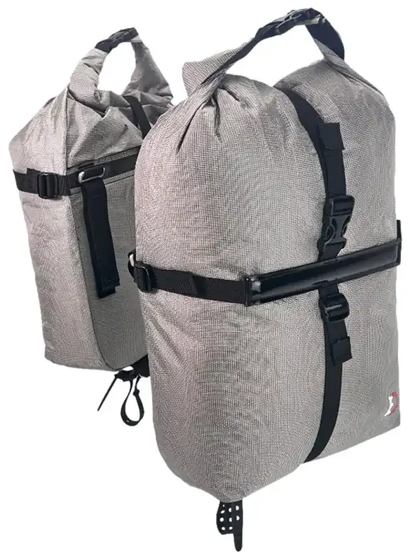 Revelate Designs Nano Panniers – 11L, Pair, Gray