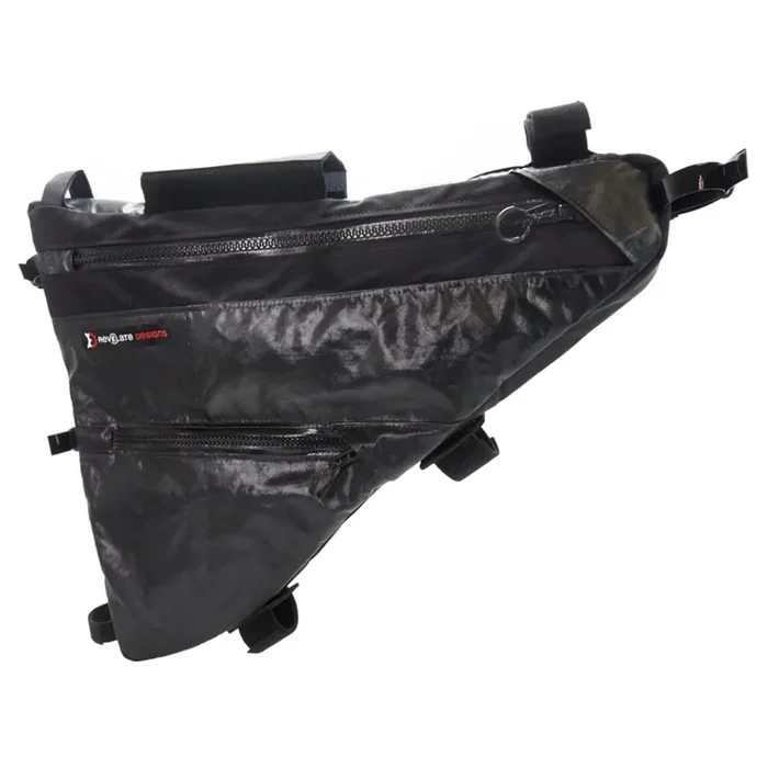 Revelate Ripio Frame Bags — Lightweight, Durable, Wetsuit-Zip Construction, USA-Made Bike Storage for Mountain & Road Cycling Enthusiasts