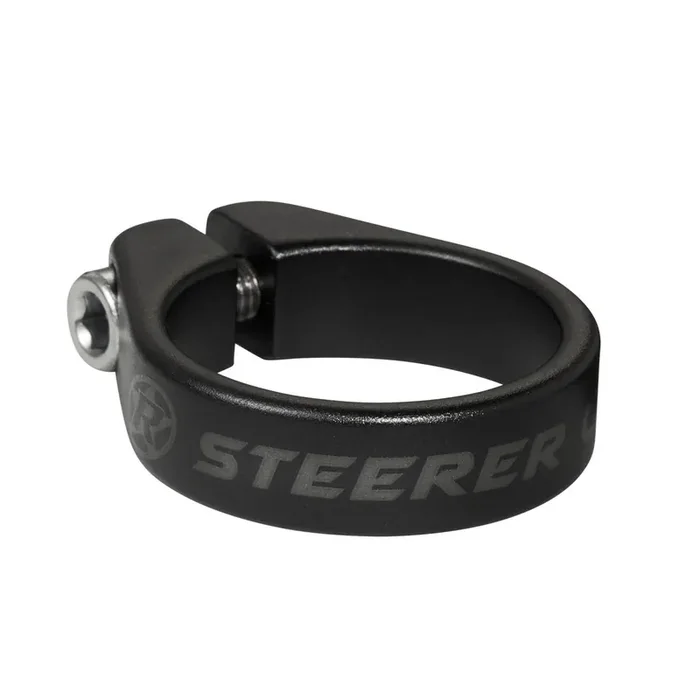 Reverse Steerer Clamp, 1-1/8″, Black