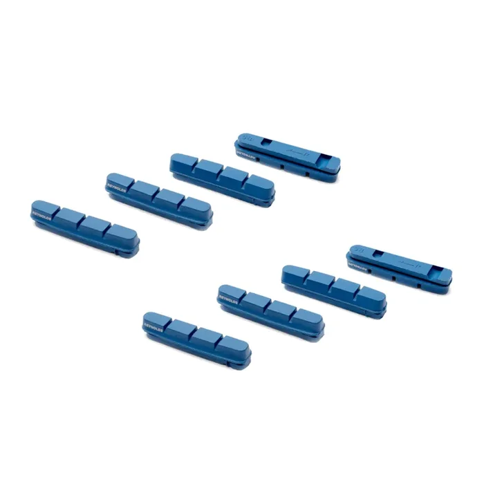 Reynolds Reyblue Cryo-Blue AeroSet Brake Pads Pack of 4 – High-Performance Shimano & Campy Compatible Road Bicycle Brake Inserts