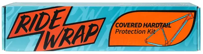 RideWrap Covered Hardtail MTB Frame Protection Kit – Matte