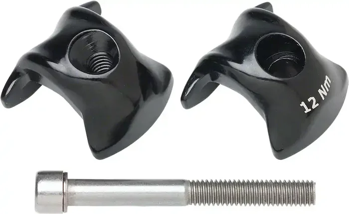 Ritchey Carbon 1 Bolt Seatpost Clamp Kit 7mm x 9.6mm Saddle Seat Rails Black