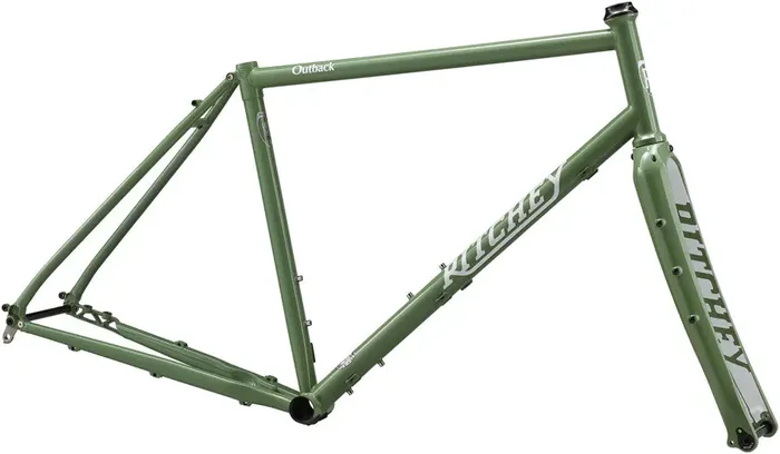 Ritchey Outback Frameset – 700c/650b, Steel, Winter Sage, Small