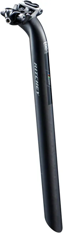 Ritchey WCS Carbon Seatposts – Lightweight, Adjustable, Carbon Fiber with One-Bolt Design & SideBinder Clamp for Road & MTB Bikes