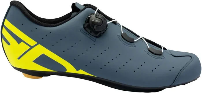Road Bike Shoes Sidi Fast 2 Road – Men‘s, Blue/Yellow, 40