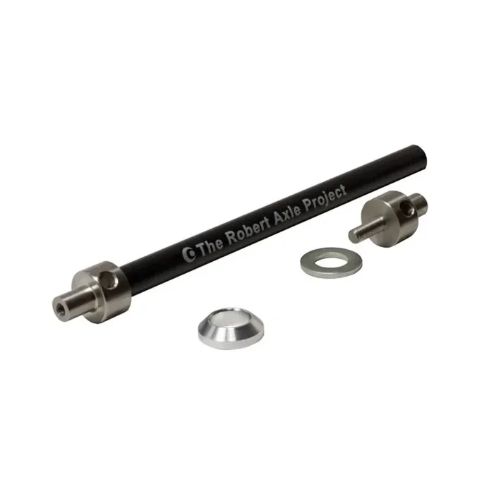 Robert Axle Project Bob Trailer Thru-Axle, 1.0×169-184mm – Black
