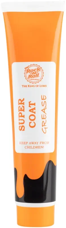 Rock ‘N‘ Roll Super Coat Grease, 4oz Premium Greyish-Black Grease