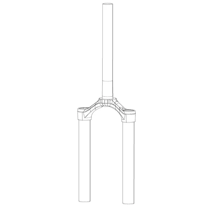 RockShox CSU 2013-2016 SID/Reba Solo Air 29″ 46mm Offset Aluminum 1- 1/8″ Diffusion BLK A2-A3