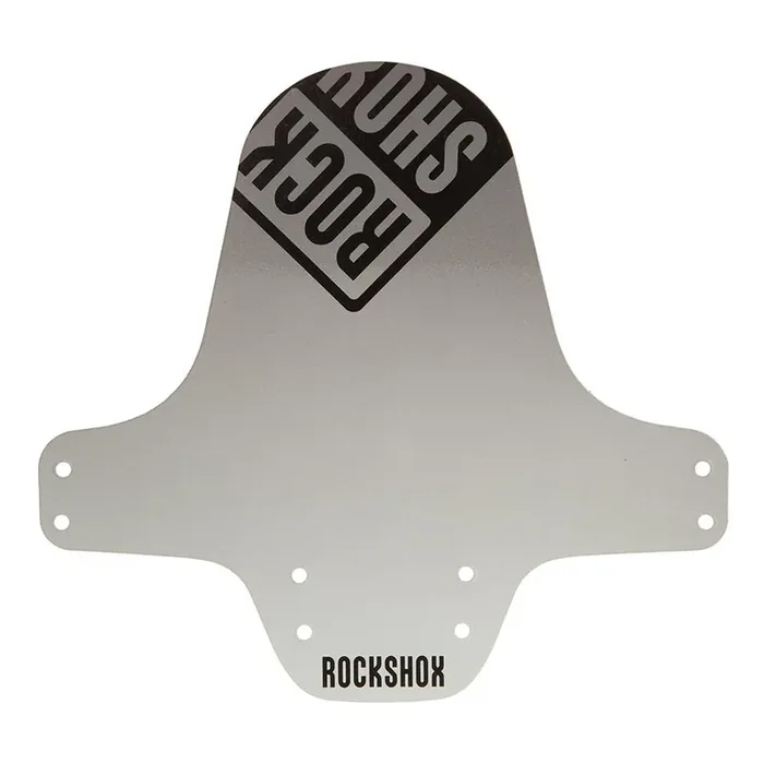 RockShox Fender Front Fender, 26‘‘-29‘‘, Full Silver/White Fade