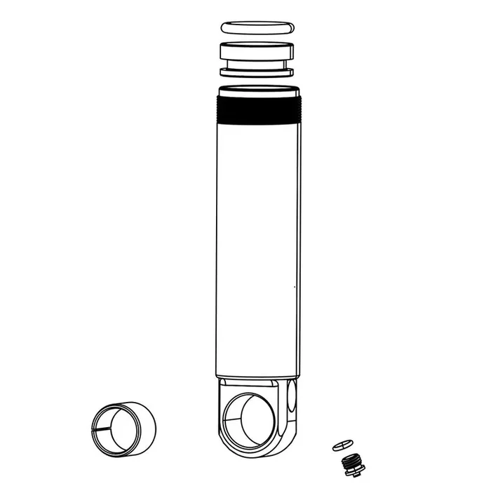 RockShox SIDluxe Damper Bodies – Standard Eyelet Rear Shock Components for Performance MTB Suspension, Engineering, and Precision Ride Optimization