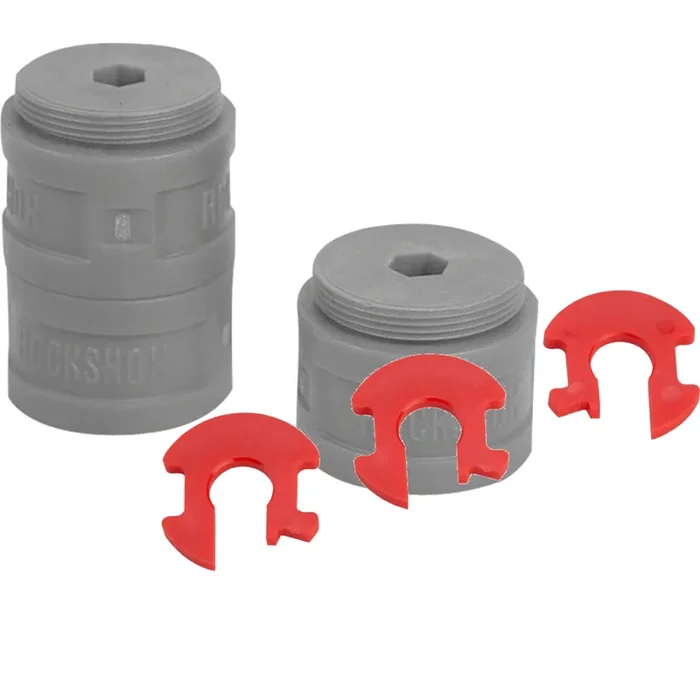 RockShox Suspension Tuning Bundle Bottomless Tokens & Rear Shock Volume Reducer Kit