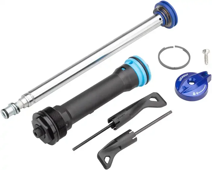 RockShox TurnKey Crown-Adjust Damper Assembly 80-120 mm Travel Recon Silver C1