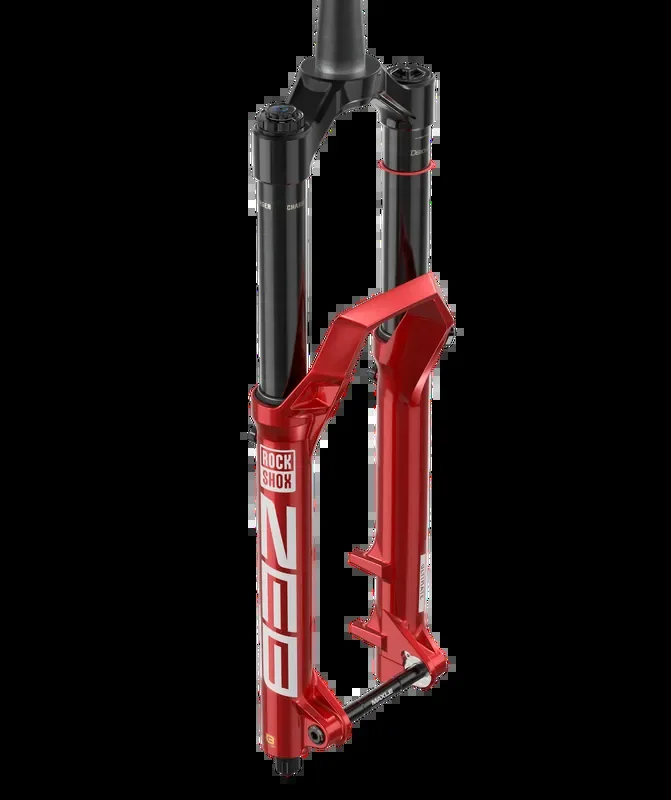 RockShox ZEB Ultimate Charger 3.1 RC2 Suspension Fork – 29″, 190 mm, 15 x 110 mm, 44 mm Offset, Red, A3