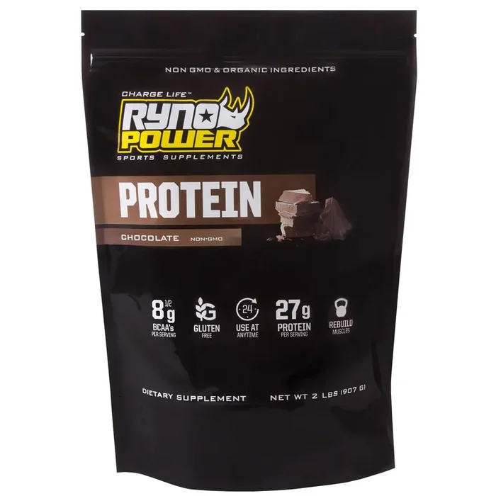 Ryno Power Protein Powder, 2lbs – Chocolate