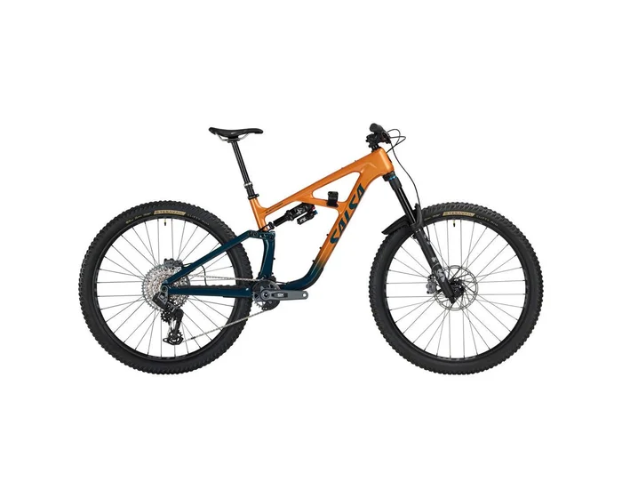 Salsa Blackthorn 145 C GX AXS Transmission Mountain Bike (Slate/Terracotta) (S)