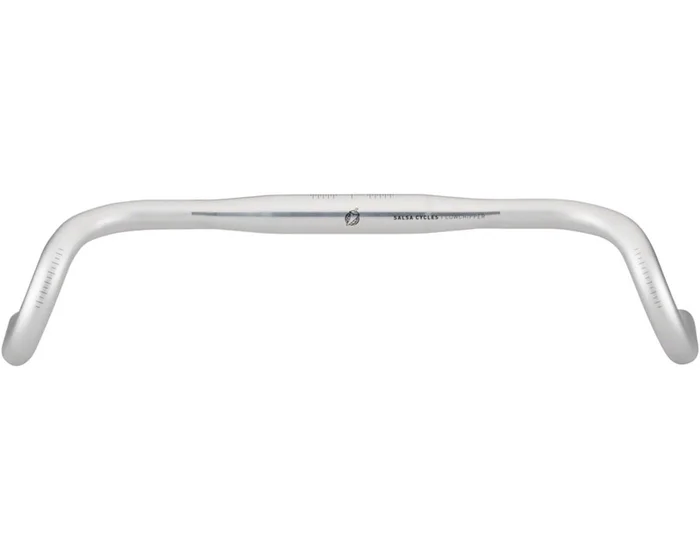 Salsa Cowchipper Deluxe Drop Handlebar (Silver) (31.8mm) (48cm) (24° Flare)