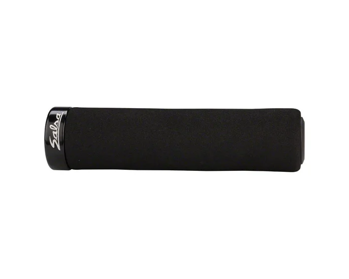 Salsa Fat Foam Lock-On Grips (Black)