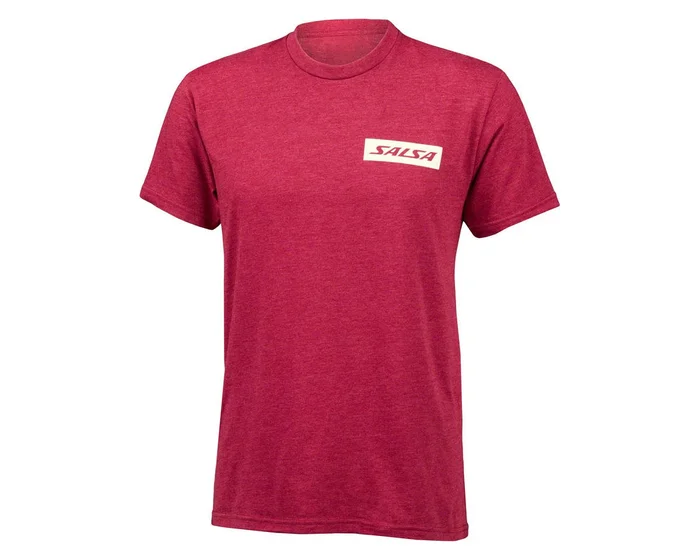 Salsa Logo Short Sleeve T-Shirt (Red) (XL)