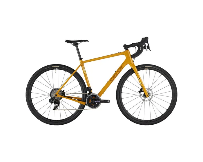 Salsa Warbird C Force AXS Wide (Mustard Yellow) (59cm)