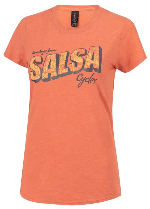 Salsa Wish You Were Here T-Shirt – Women‘s, Orange, X-Large