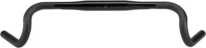 Salsa Woodchipper Deluxe Drop Handlebar 31.8mm Clamp 46cm Black Aluminum
