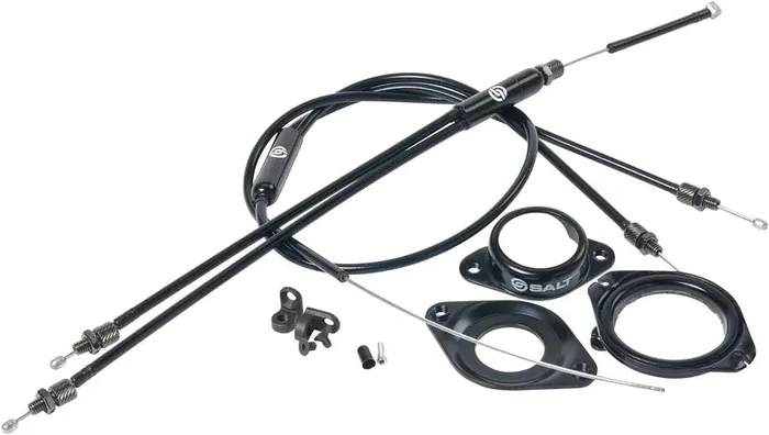 Salt AM Rotor Set – 1 1/8″, Black Comes With Upper And Lower Rotor Cable