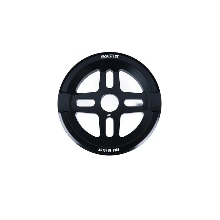 Salt Plus Orion Guard Chainring Teeth: 28 6061-T6 Aluminum Black