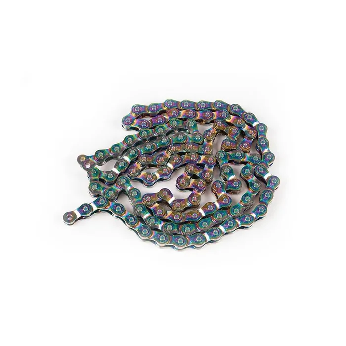 Salt Plus Warlock 1/8‘‘ Bicycle Chain – Strong, Lightweight Half-Link Chain with Durable Plates, Multi-Color Options, Ideal for Quality Bike Builds