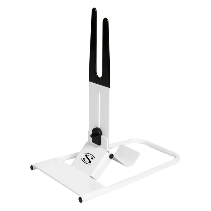 Saris The Boss Folding Bike Display Stand White Lightweight For Easy Mobility