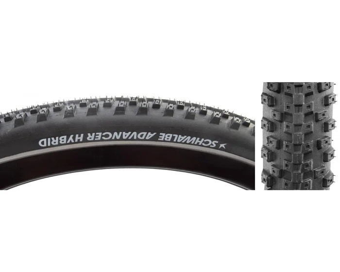 Schwalbe Advancer Hybrid Tire (Black/Reflex) (27.5″) (2.6″) (Wire Bead)