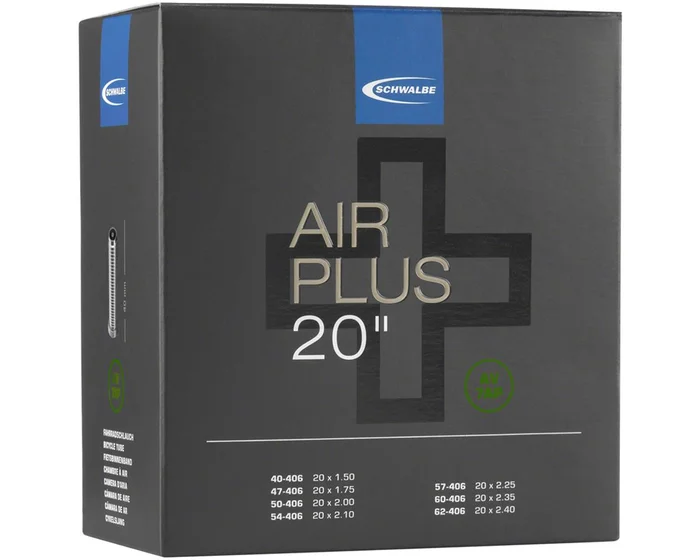 Schwalbe Air Plus Tube (Schrader) (20″) (1.5 – 2.4″) (40mm)