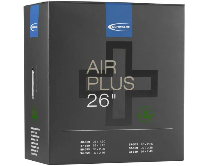 Schwalbe Air Plus Tube (Schrader) (26″) (1.5 – 2.4″) (40mm)