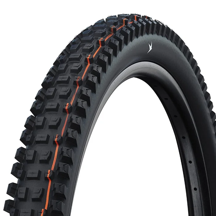 Schwalbe Albert Tire – 29 x 2.50 Tubeless Folding BLK Evolution Line Gravity Pro Addix Soft Radial E-50
