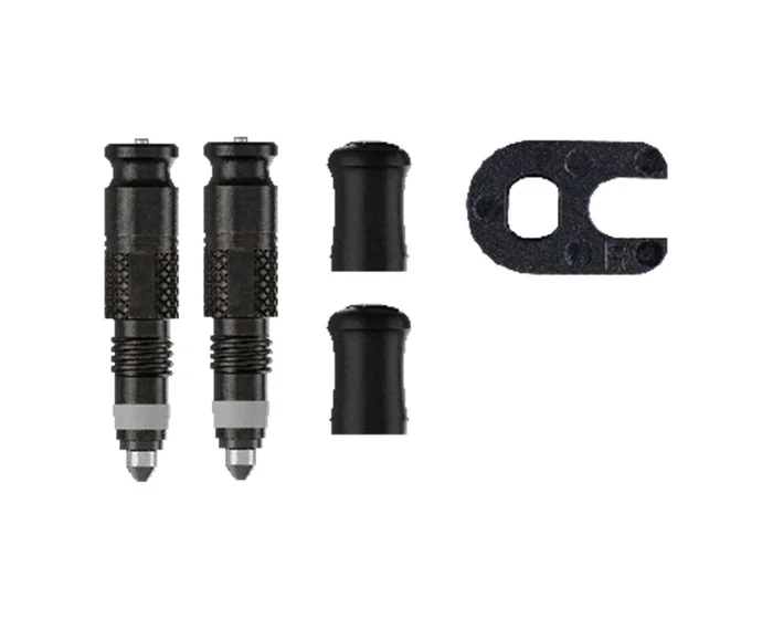 Schwalbe Clik Conversion Kit For Presta Valves (Black) (Pair)