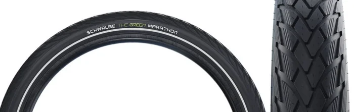 Schwalbe Green Marathon Tire – 700 x 38-40c