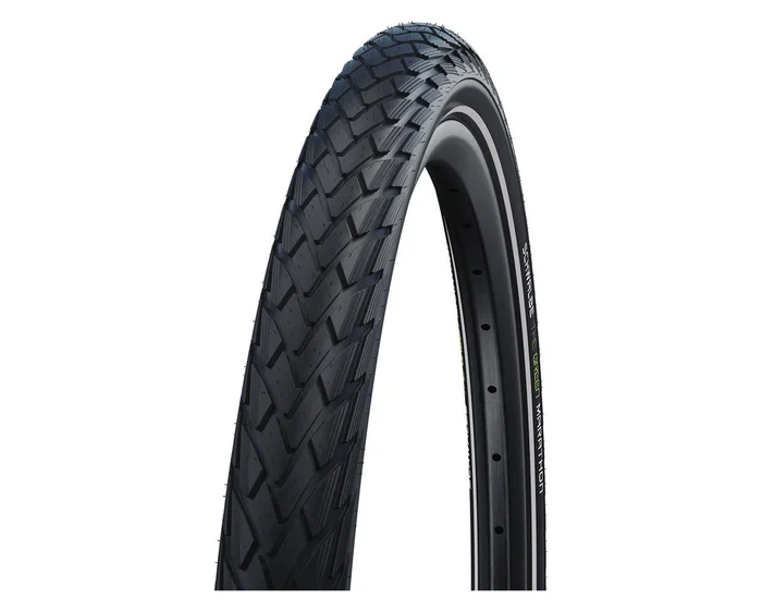 Schwalbe Green Marathon Touring/City Tire (Black/Reflex) (27.5″) (1.65″) (Wire) (Addix Eco/GreenGuard)
