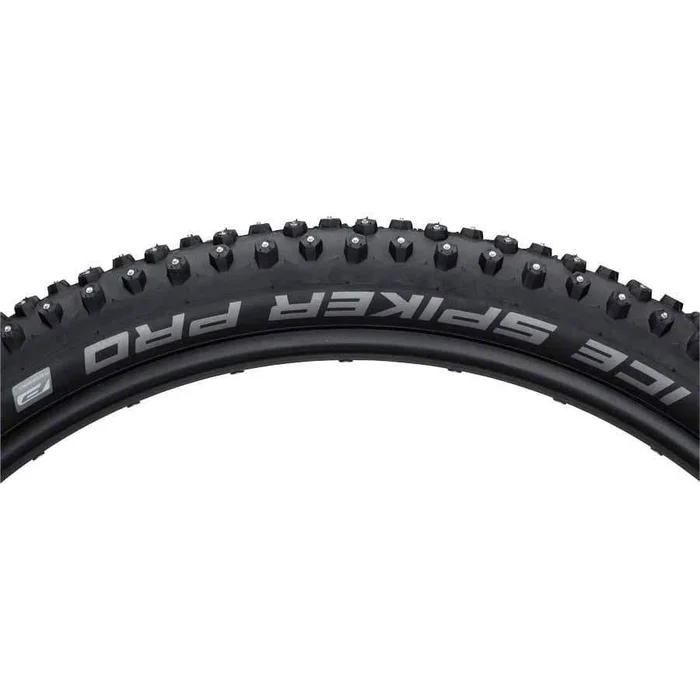 Schwalbe Ice Spiker Pro Tire, Winter Compound RaceGuard 378 Steel Studs – 27.5 x 2.25″