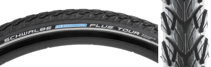 Schwalbe Marathon Plus Tour Performance Twin SmartGuard 26×1.75 Standard Tire