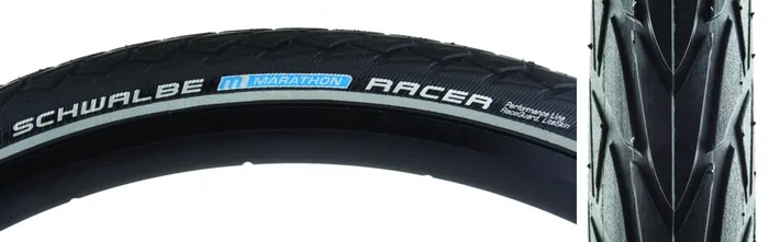 Schwalbe Marathon Racer Performance Lite RaceGuard 700×35 Wire TPI 95 Bk/Bsk/Ref 11100290