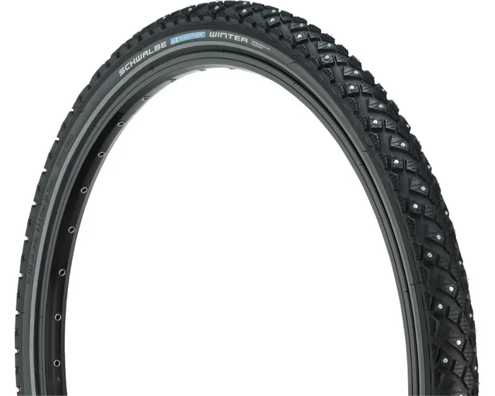 Schwalbe Marathon Winter Plus Steel Studded Tire (Black) (26″) (2.15″) (Wire) (SmartGuard)