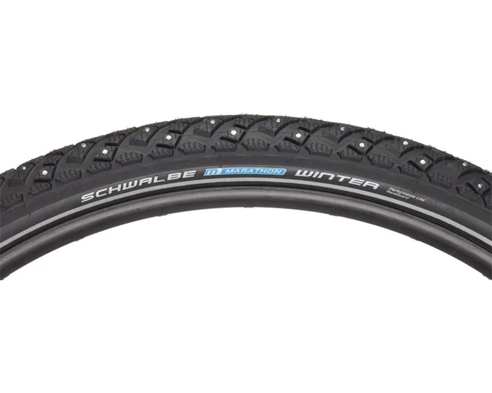 Schwalbe Marathon Winter Plus Steel Studded Tire (Black) (29″) (2.0″) (Wire) (SmartGuard)
