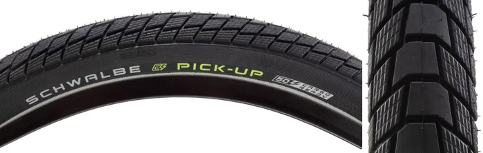 Schwalbe Pick-Up Tire, Performance Line Super Defense Addix E Twin Skin E-50 – 26 x 2.35