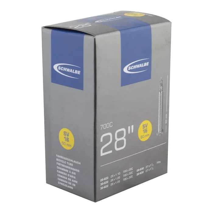 Schwalbe Standard Tube – 700 x 28 – 32mm, 60mm Presta Valve