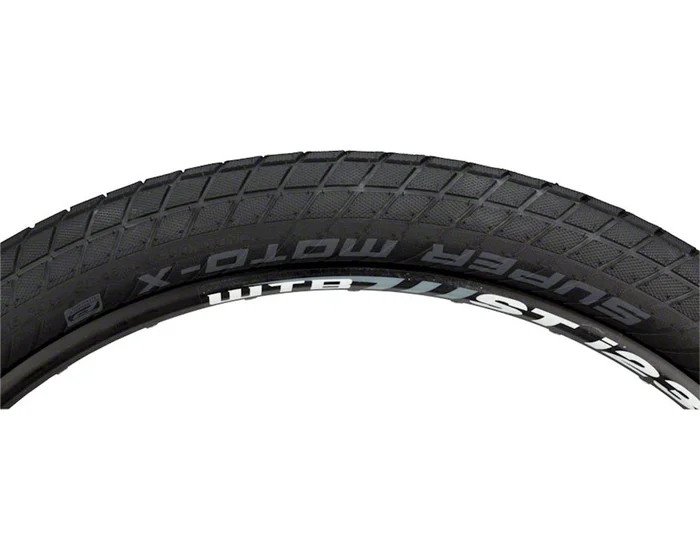 Schwalbe Super Moto-X E-Bike Tire (Black) (26″) (2.4″) (DD/GreenGuard) (Wire) (Performance Line)